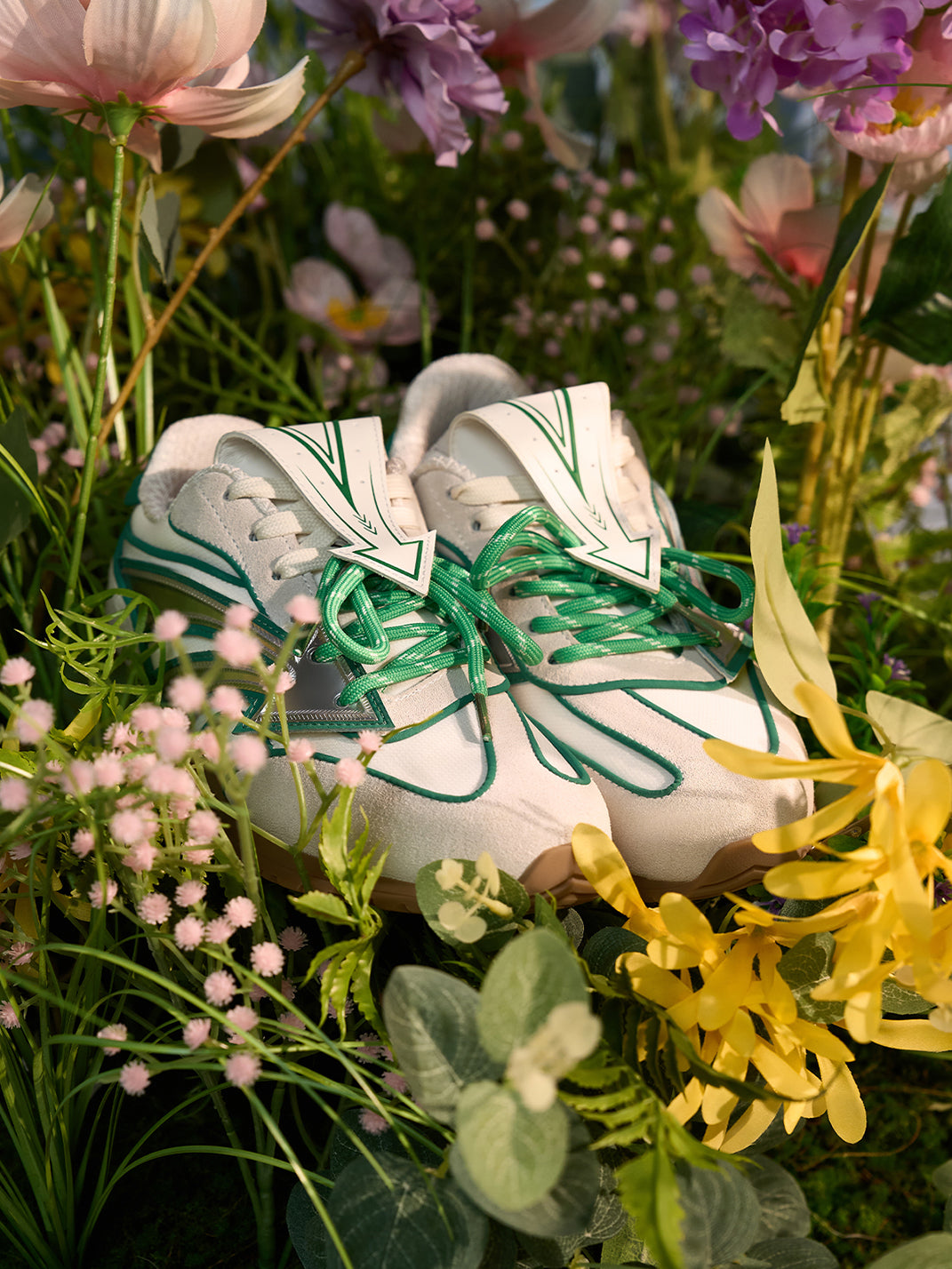NEXT IMPULSIVE | Arrow Multicolor German Trainers-Green - PSYLOS 1, NEXT IMPULSIVE | Arrow Multicolor German Trainers-Green, Retro Trainers, NEXT IMPULSIVE•JAPAN, PSYLOS 1